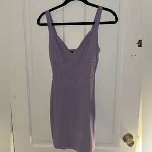 Naked wardrobe corset/shaping lavender dress